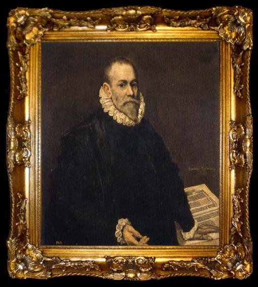 framed  El Greco Rodrigo de la Fuente, ta009-2