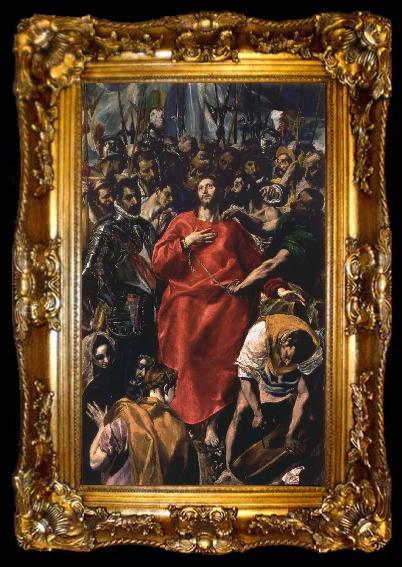 framed  El Greco The Disrobing of Christ, ta009-2