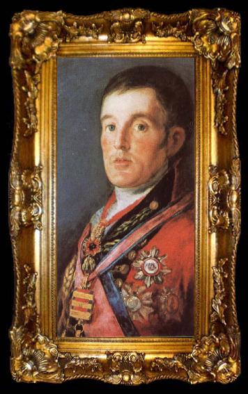framed  Francisco de Goya Portrait  of a man, ta009-2