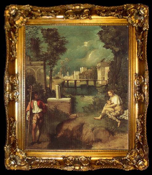 framed  Giorgione Ovadret, ta009-2