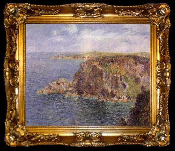 framed  Gustave Loiseau Cape Frehel and La Teignouse Cliffs, ta009-2