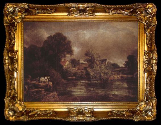 framed  John Constable The white hasten, ta009-2