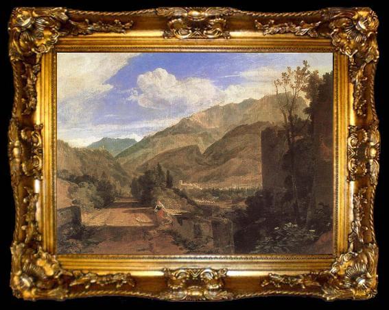 framed  Joseph Mallord William Turner Mountain, ta009-2