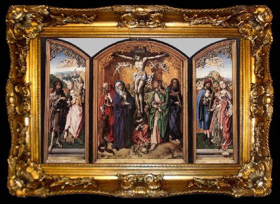 framed  MASTER of the St. Bartholomew Altar Crucifixion Altarpiece, ta009-2
