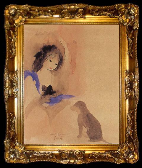 framed  Marie Laurencin Youlida, ta009-2