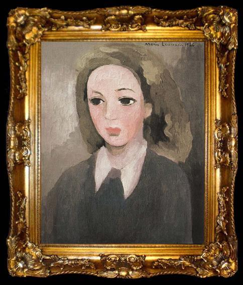 framed  Marie Laurencin Portrait of Yilei, ta009-2