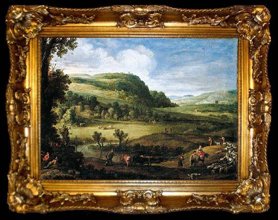 framed  Paul Bril An Extensive Landscape, ta009-2