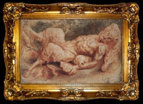framed  Peter Paul Rubens Ben asleep, ta009-2