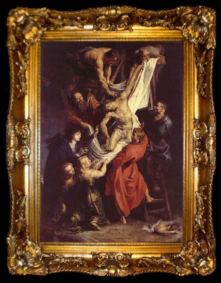 framed  Peter Paul Rubens Korsnedtagningen, ta009-2