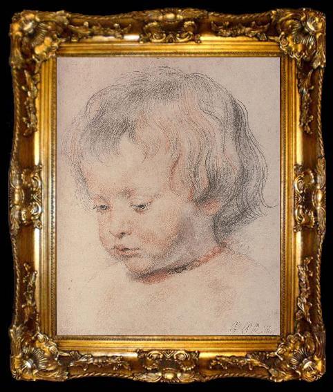framed  Peter Paul Rubens Rubens-s son, ta009-2