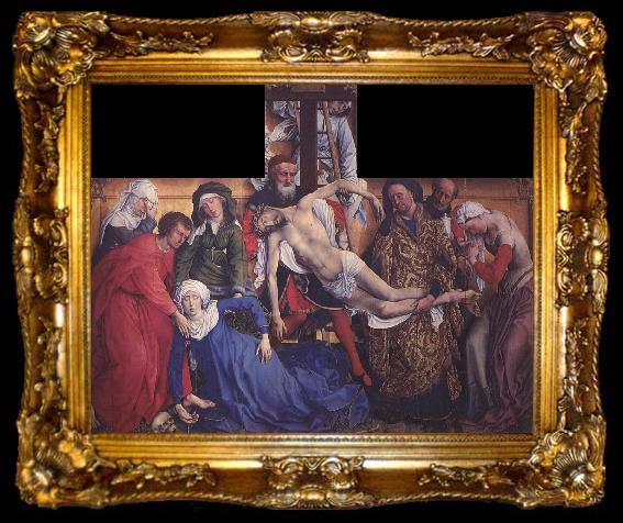 framed  Rogier van der Weyden Korsnedtagningen, ta009-2