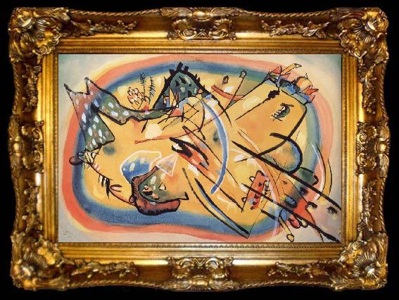 framed  Wassily Kandinsky Kompozicio Tajkep, ta009-2