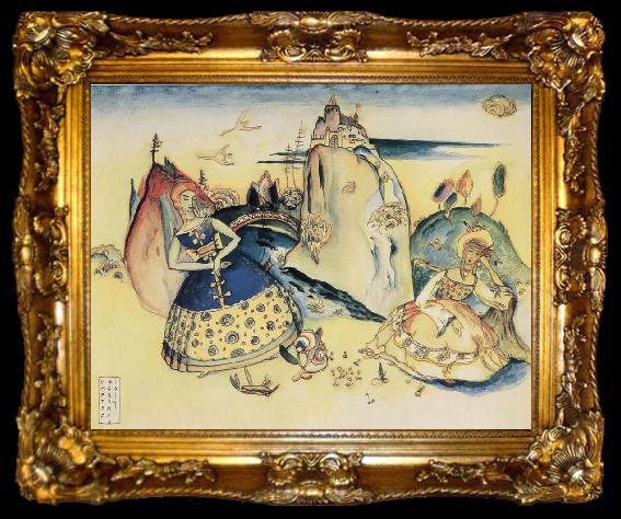 framed  Wassily Kandinsky Imatra, ta009-2