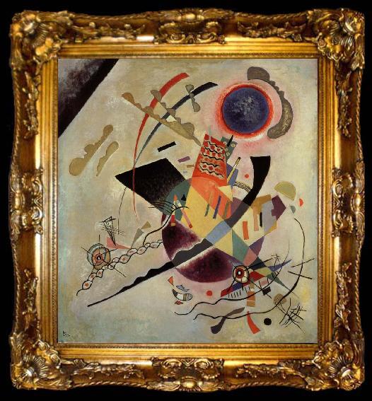 framed  Wassily Kandinsky Kek kor, ta009-2