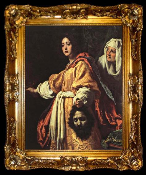 framed  Cristofano Allori Judith and Holofernes, ta009-2