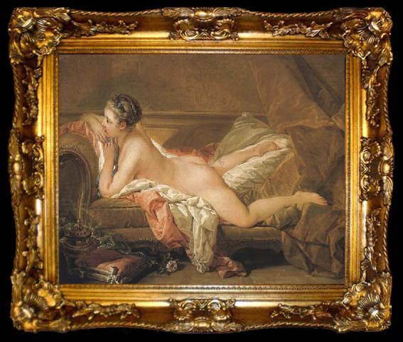 framed  Francois Boucher Blonde Odalisque, ta009-2