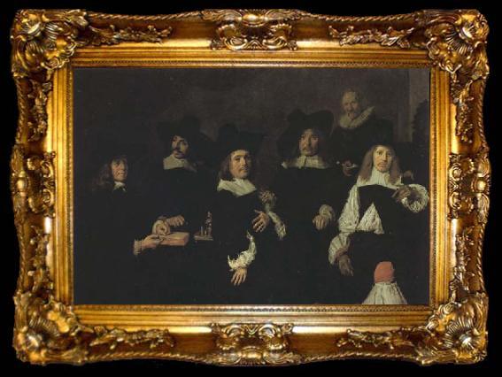 framed  Frans Hals The Governors of the Old Men