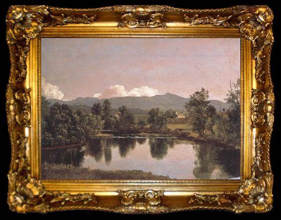 framed  Frederic E.Church The Catskill Creck, ta009-2
