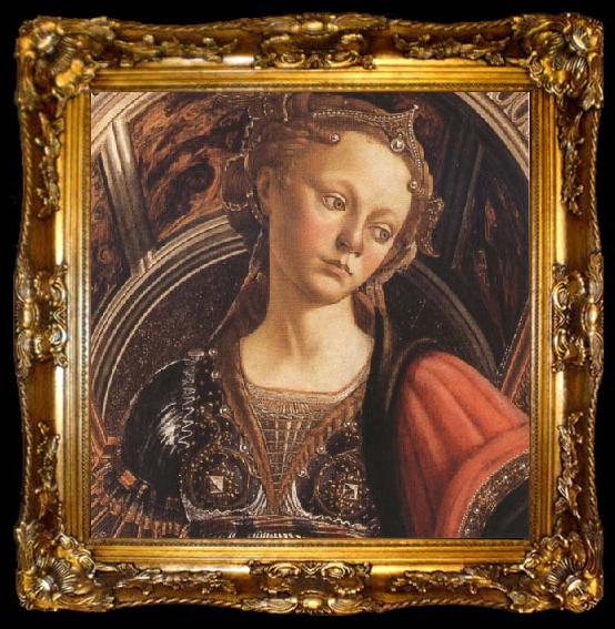 framed  Sandro Botticelli Fortitude, ta009-2