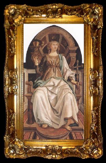 framed  Sandro Botticelli Piero del Pollaiolo Faith, ta009-2