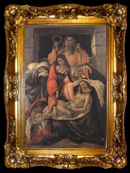 framed  Sandro Botticelli Lament for Christ Dead, ta009-2