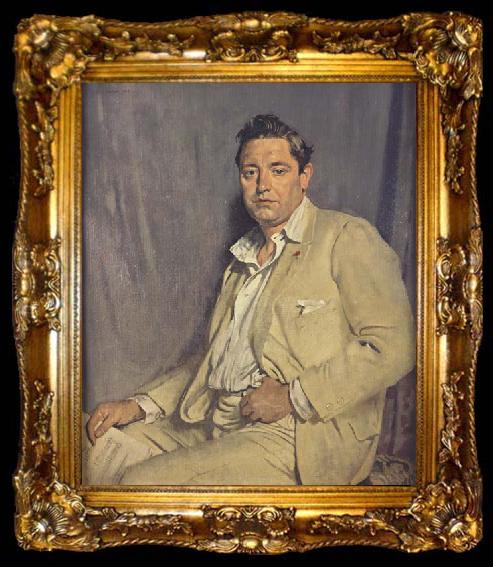 framed  Sir William Orpen Count John McCormack, ta009-2