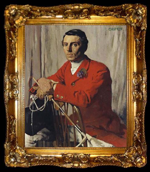framed  Sir William Orpen Captain John Shawe-Taylor, ta009-2