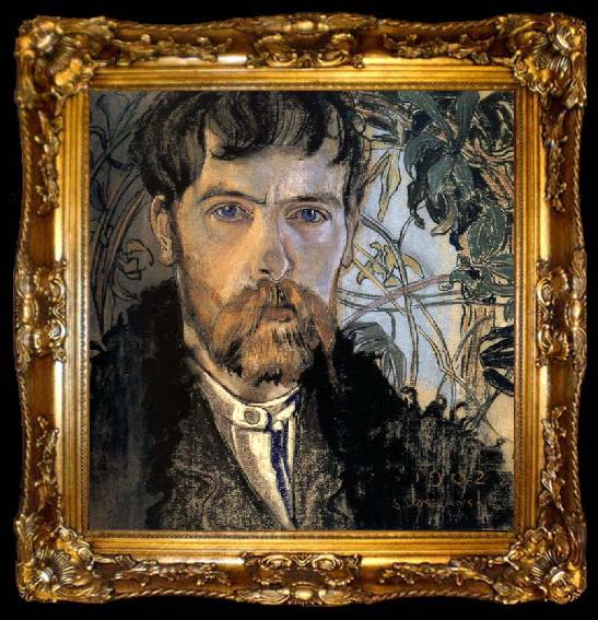 framed  Stanislaw Wyspianski Self-Portrait, ta009-2
