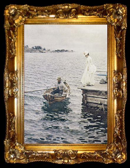 framed  Anders Zorn sommarnoje, ta009-2