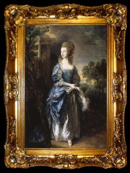 framed  Anthony Van Dyck sir thomas gainsborough, ta009-2