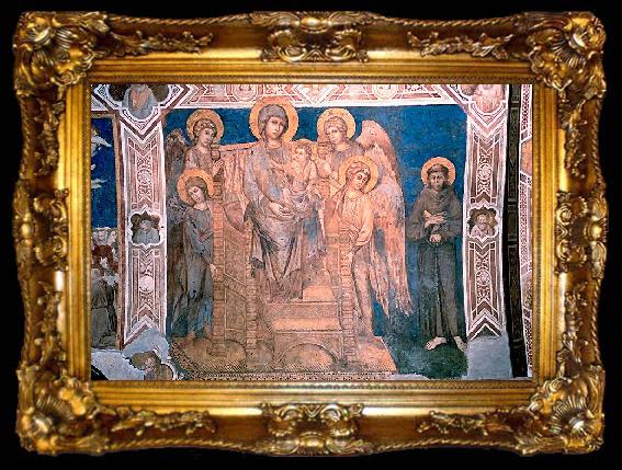 framed  Cimabue The Madonna of St. Francis., ta009-2