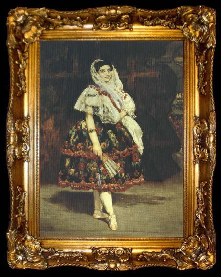 framed  Edouard Manet lola de valence, ta009-2