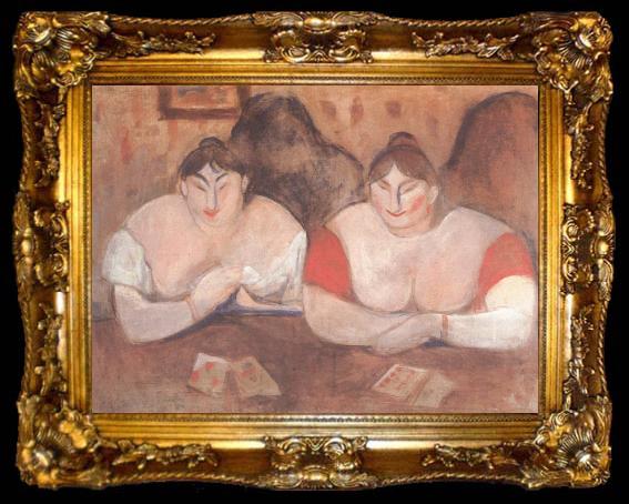 framed  Edvard Munch Luosi and Aimani, ta009-2