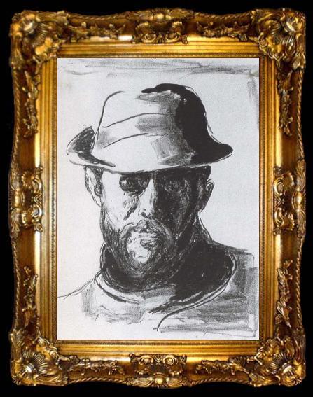framed  Edvard Munch Hans, ta009-2