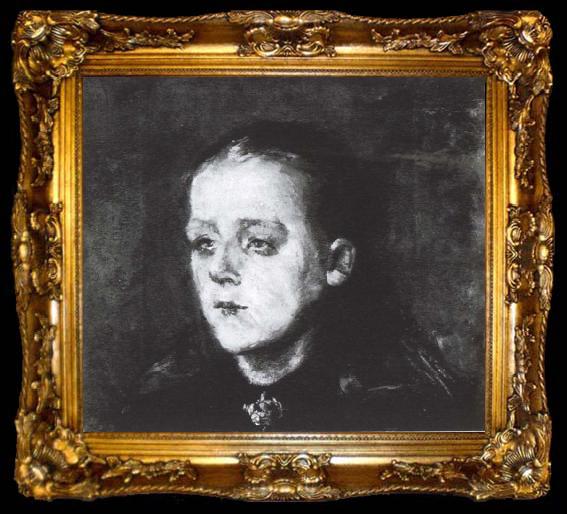 framed  Edvard Munch Model, ta009-2