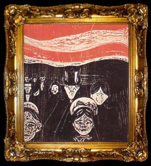 framed  Edvard Munch discomposure, ta009-2