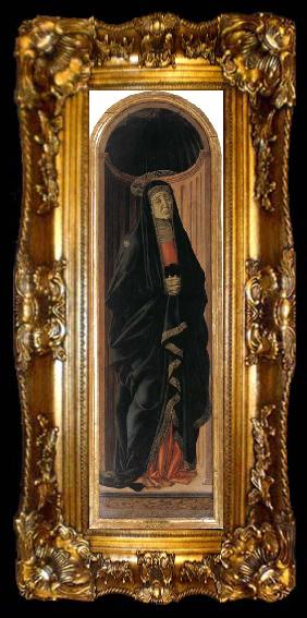 framed  Francesco Botticini Weeping Virgin, ta009-2