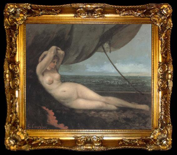framed  Gustave Courbet Naked, ta009-2
