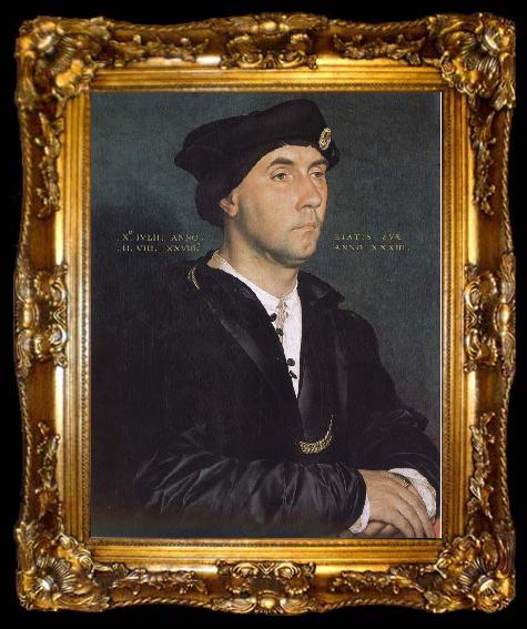 framed  Hans Holbein Sir Richard Shaoenweier, ta009-2