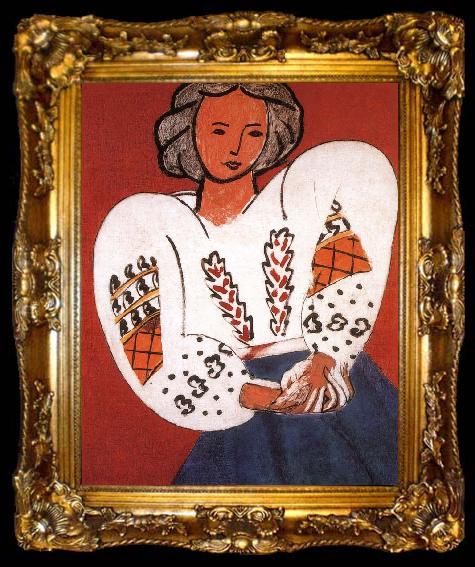 framed  Henri Matisse Romania jackets, ta009-2