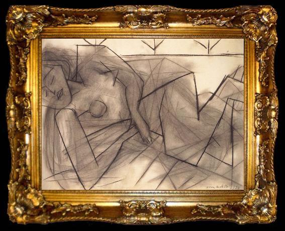 framed  Henri Matisse Nude, ta009-2