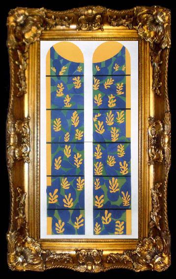 framed  Henri Matisse Tree of Life, ta009-2