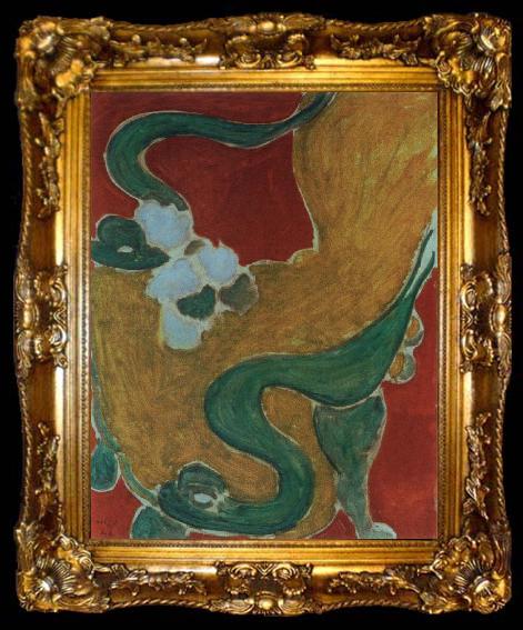 framed  Henri Matisse the rocaille armchair, ta009-2