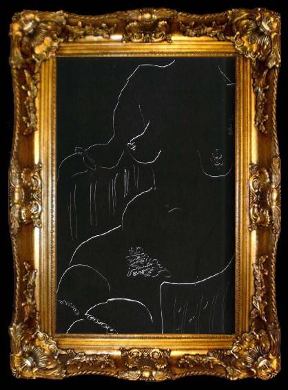 framed  Henri Matisse The nude wearing bracelets, ta009-2