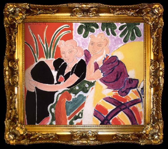 framed  Henri Matisse Chat, ta009-2