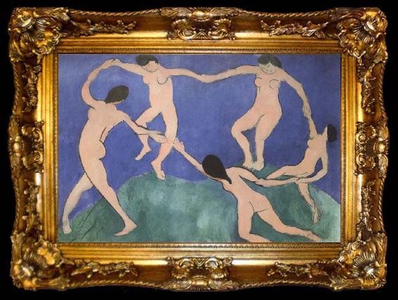framed  Henri Matisse dancel, ta009-2
