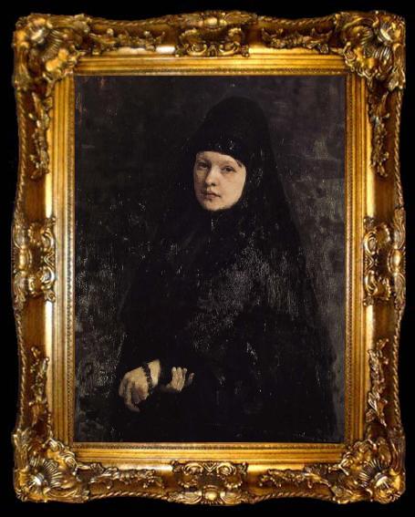 framed  Ilia Efimovich Repin Sister, ta009-2