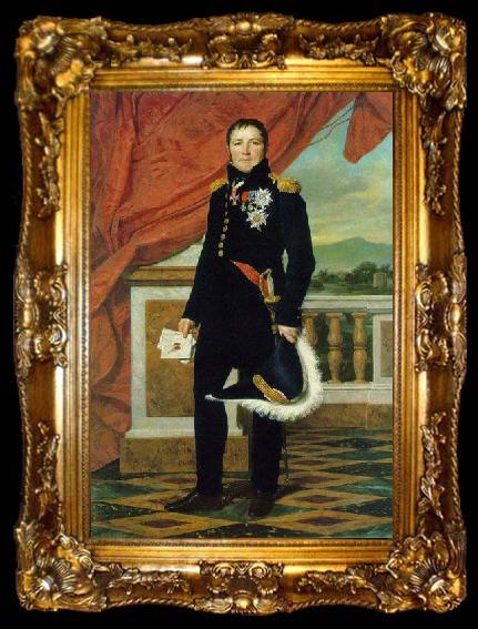 framed  Jacques-Louis David Etienne Maurice Gerard, ta009-2