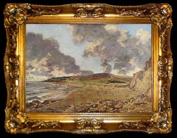 framed  John Constable Constable Weymouth Bay, ta009-2