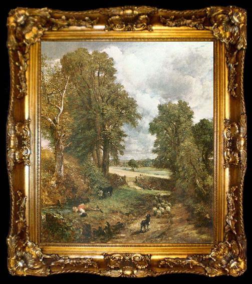 framed  John Constable Constable The Cornfield of 1826, ta009-2